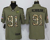 Nike Redskins 91 Ryan Kerrigan Olive Camo Salute To Service Limited Jersey,baseball caps,new era cap wholesale,wholesale hats